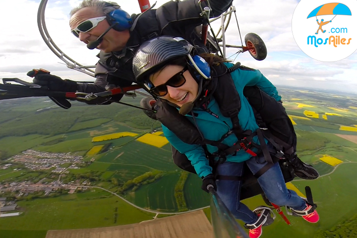 baptême de l'air paramoteur