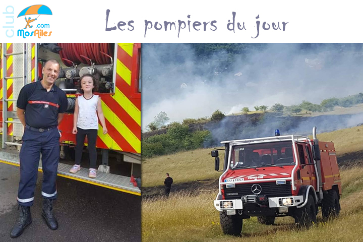 Les pompiers du jour